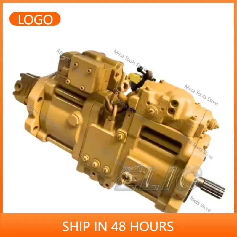 ELIC Excavator Parts Main Pump E312B E318B K5V80 171-5813 Hydraulic Piston Pump for Replacement
