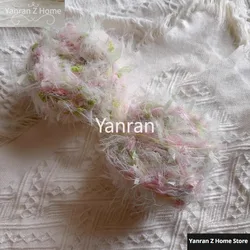 New Series Dreamy Hand Mixed Yarn 50g Large Butterfly Soft Handcrafted Crochet Bags Handbooks Decorative Yarn Crochet Thread