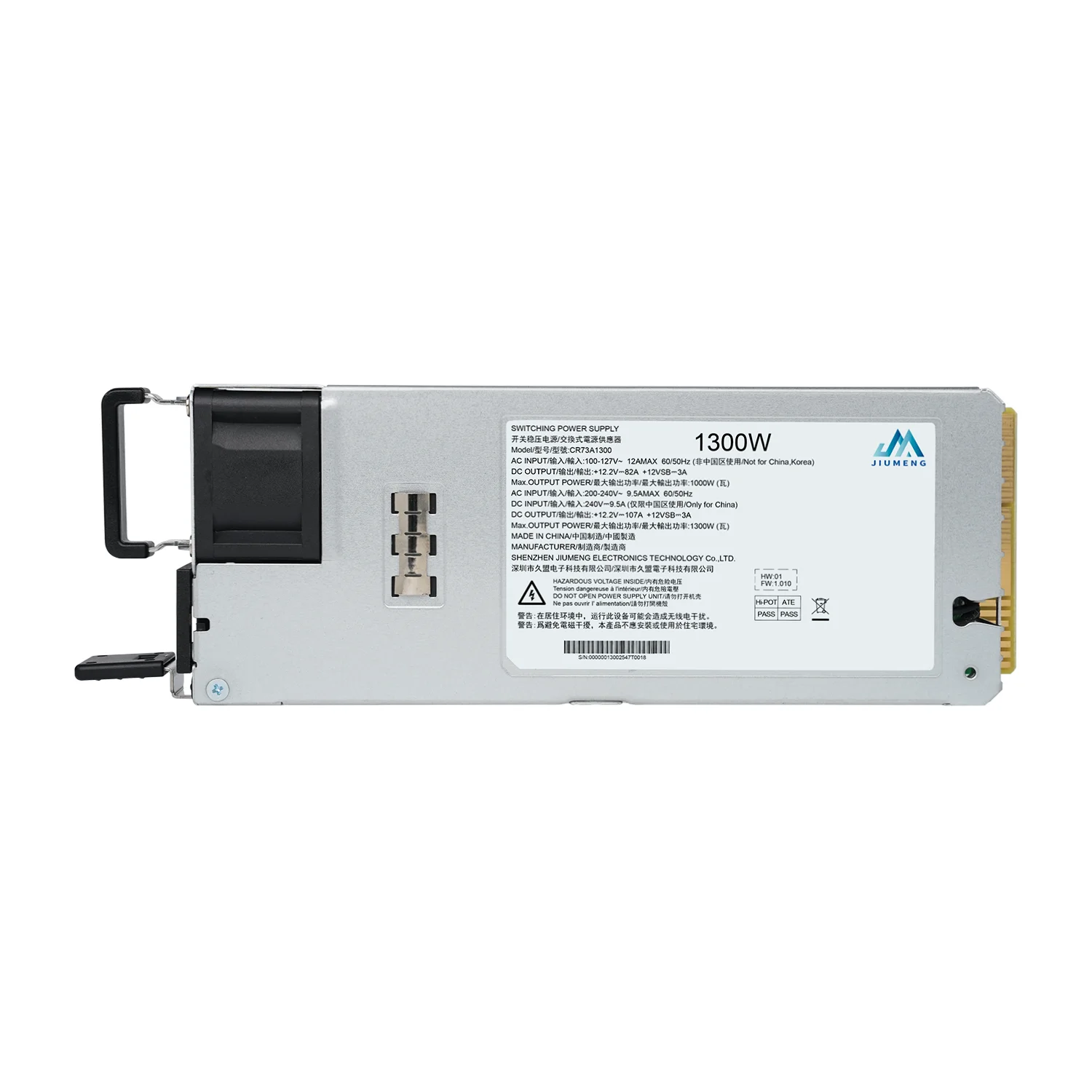 High Power Dual Server PSU Red - Modular Power Supply recension och pris