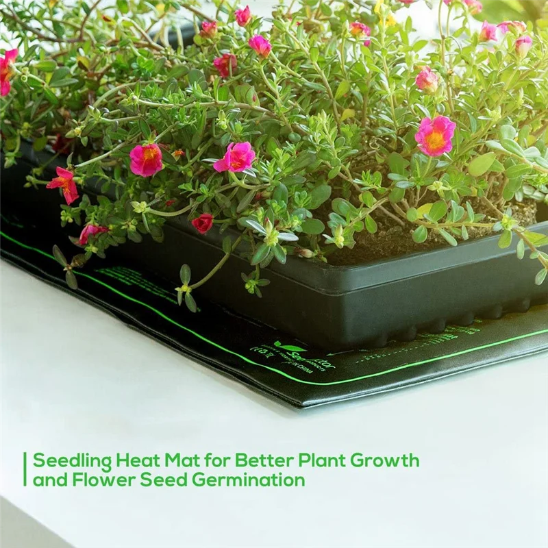 A21I-MET Certified Seedling Heat Mat, Waterproof Durable Germination Station Heat Mat, Warm Hydroponic Heating Pad - Image 3