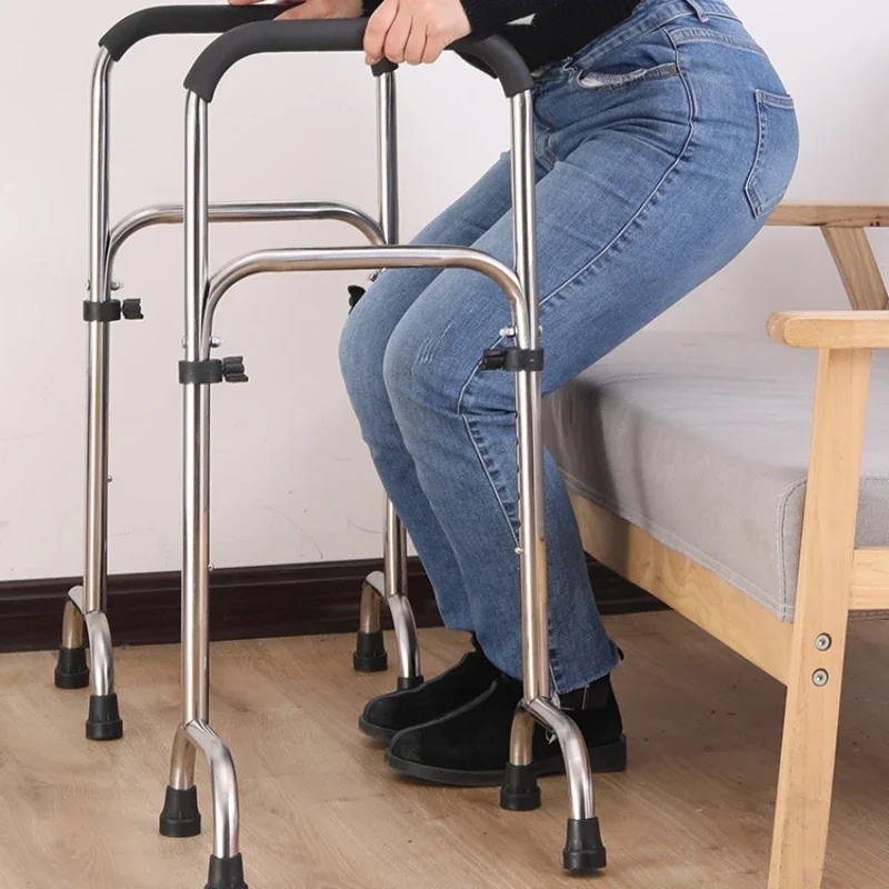 Steel Handrail Lightweight Elderly Booster Adjustable Handrail Safety Railing Secure and Reliable Support Rail Mobility Aid