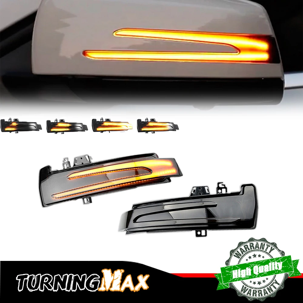 

2pcs LED Turn Signal Light Indicator Dynamic Blinker For Mercedes-Benz A B C E S CLA GLA CLS Class W176 W246 W204 W212 C117 X156