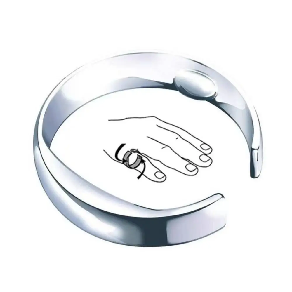 1PC Anti Snore Stop Snoring Ring S/M/L Acupressure Relief Snoring Ring Reduce Snoring Device Adjustable Anti Snoring Device