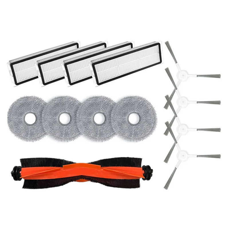 ABRG-Spazzola laterale principale Filtro Hepa Mop Pad Accessori di ricambio per Dreame W20 Pro Ultra RLW32LE