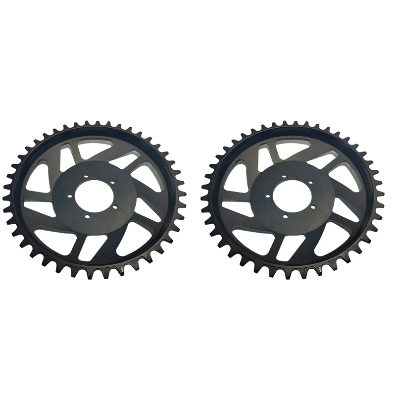 

2X For Bafang BBSHD 48V 52V 1000W Mid Motor Chain Wheel Chainring 42T Cranksets CNC 7075 Aluminum Alloy 8FUN Parts