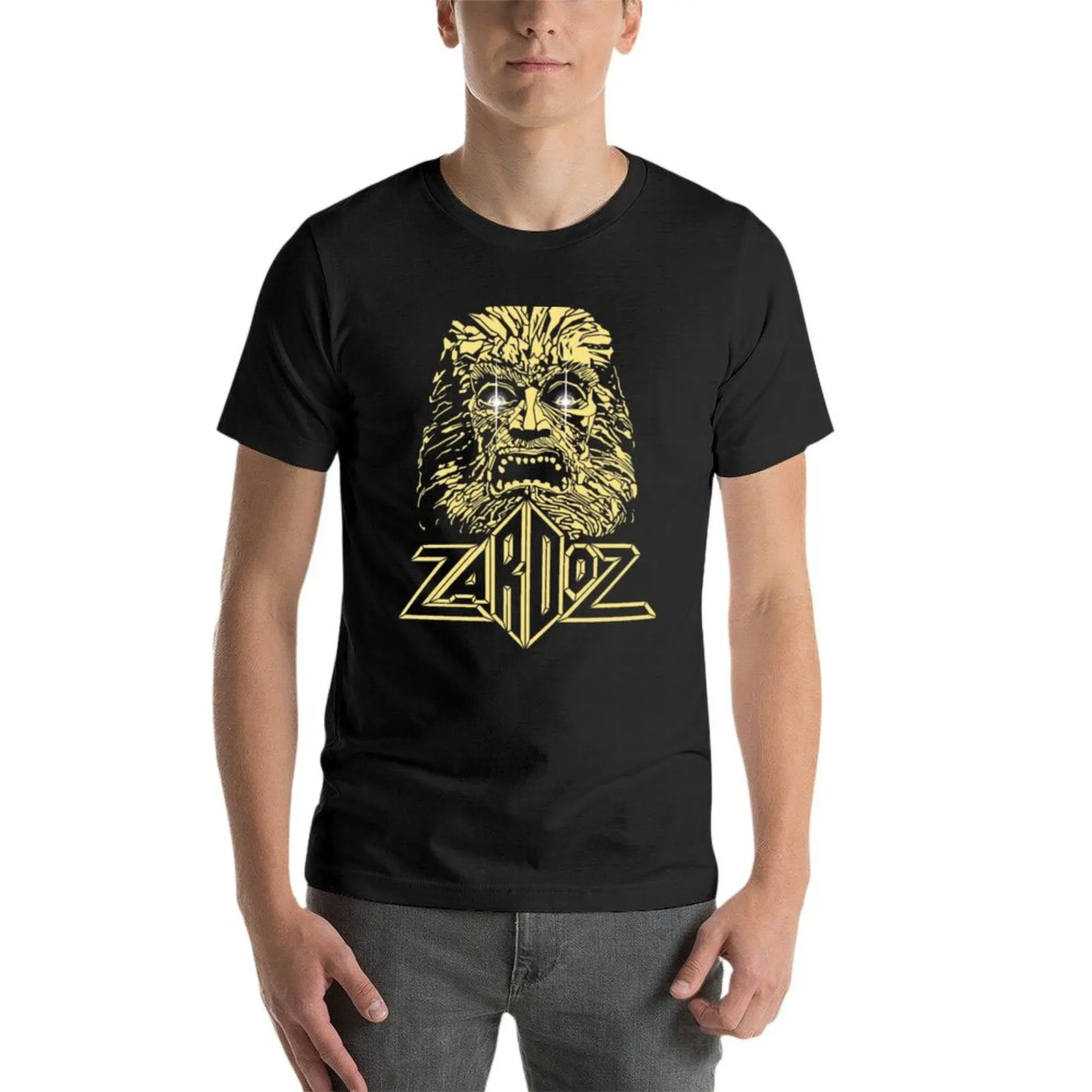 Zardoz-Camiseta de secado rápido para hombre, ropa bonita, camisetas negras lisas