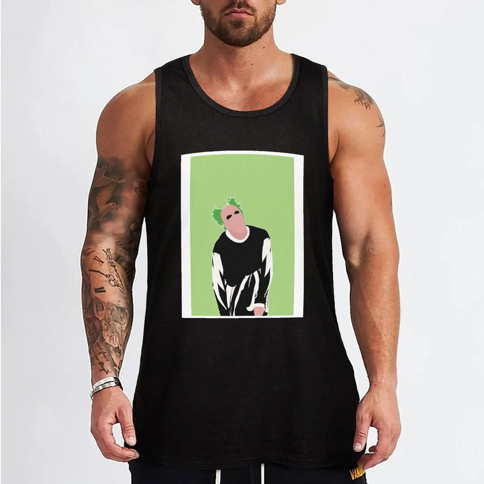 Keith Flint Tank Top Sleeveless men gym accessories men bodybuilding man Men's summer t-shirt