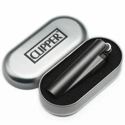 Metall kreative Clipper Schleif scheibe Zündung Gas feuerzeug tragbare Mini-Tasche DIY Feuerzeug Geschenk box Verpackung Männer Geschenk