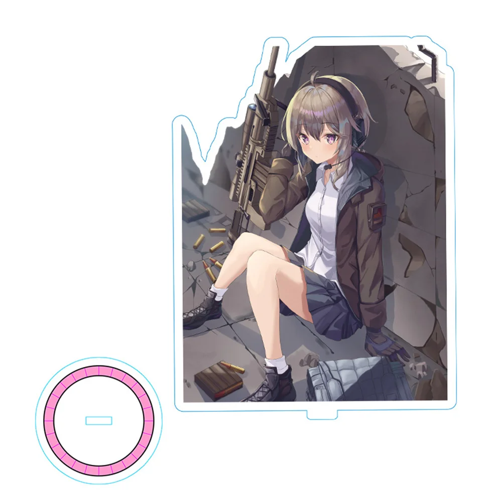 15 سنتيمتر أنيمي الفتيات فرونت لاين الاكريليك نموذج تأثيري شخصيات سحرية حلية اكسسوارات السلع جمع الهدايا #6