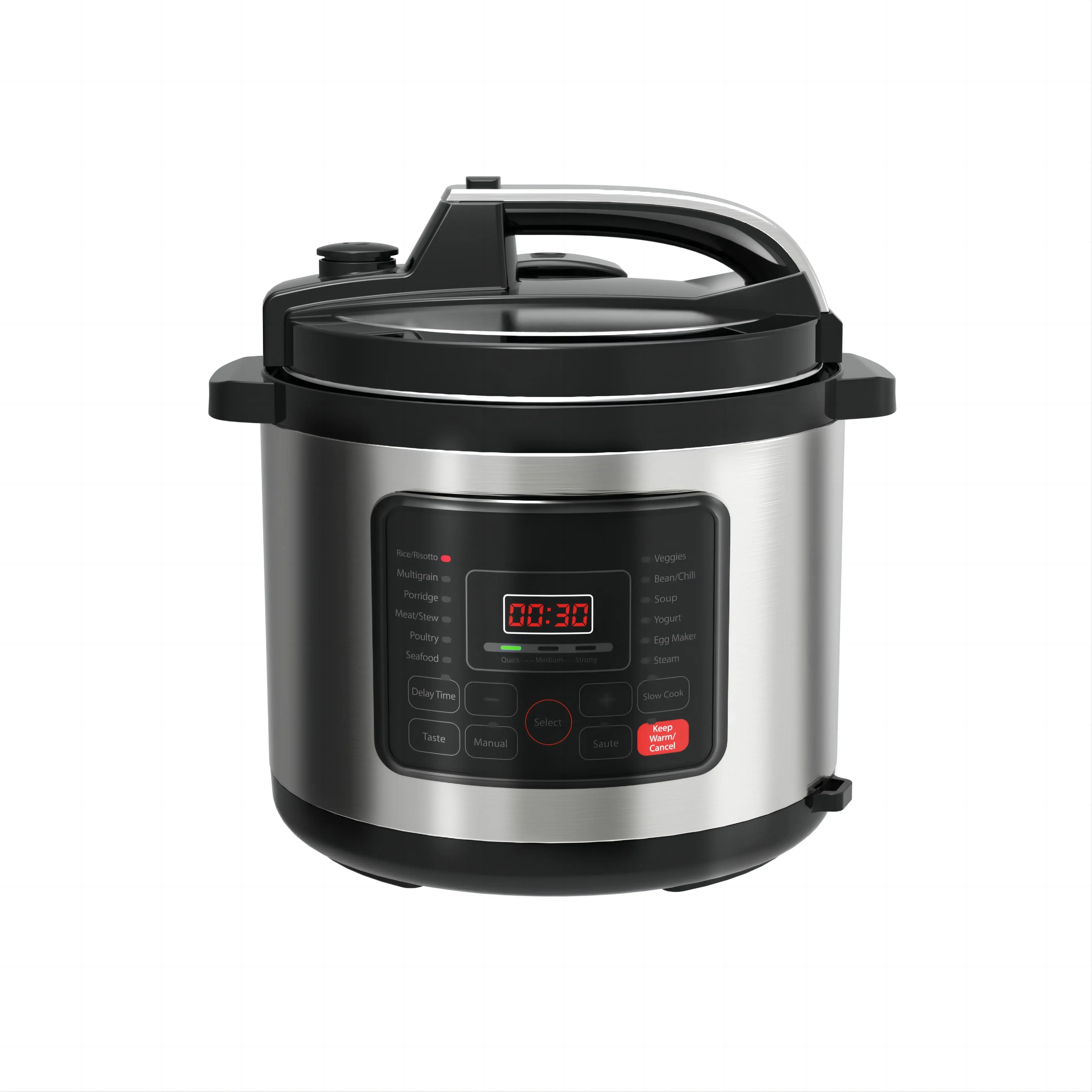 

Pressure Cooker YBW150LH 15L 0-100kpa PTFE Commercial 12in1 Intelligent 220V Stainless Steel Electric Blossom Free Spare Parts