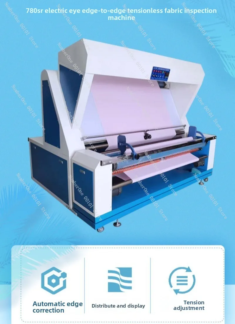 Fully automatic fabric testing machine with dynamic eye and endless tension fabric testing device