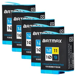 Batmax 1800mAh Battery for GoPro Hero 12 Camera GoPro Hero Hero 11 10 9 Accessories