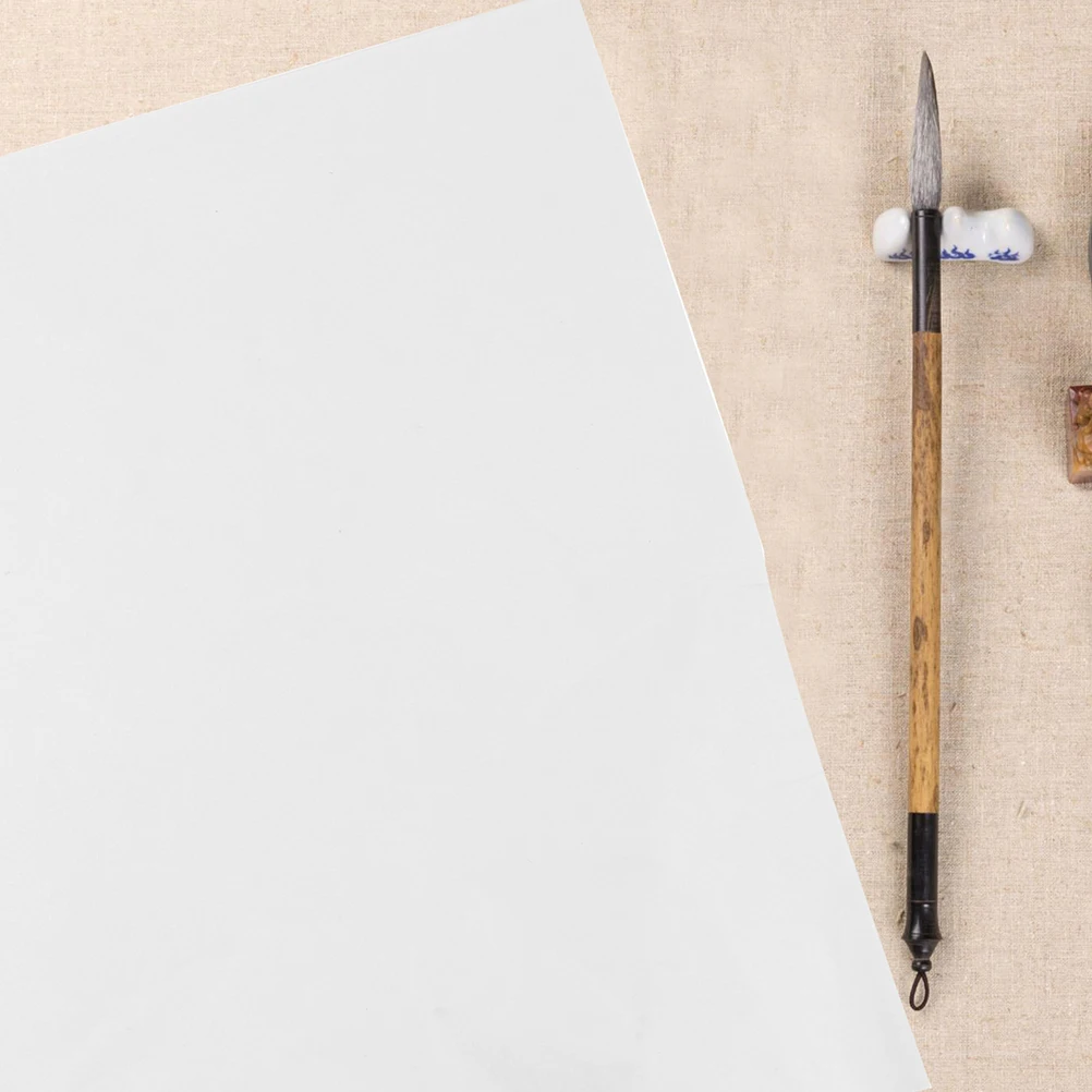 

60 Sheets Practice Paper Chinese Calligraphy Professional Multi-Function Rice Paper for Painting Drawing Writing Daily Use