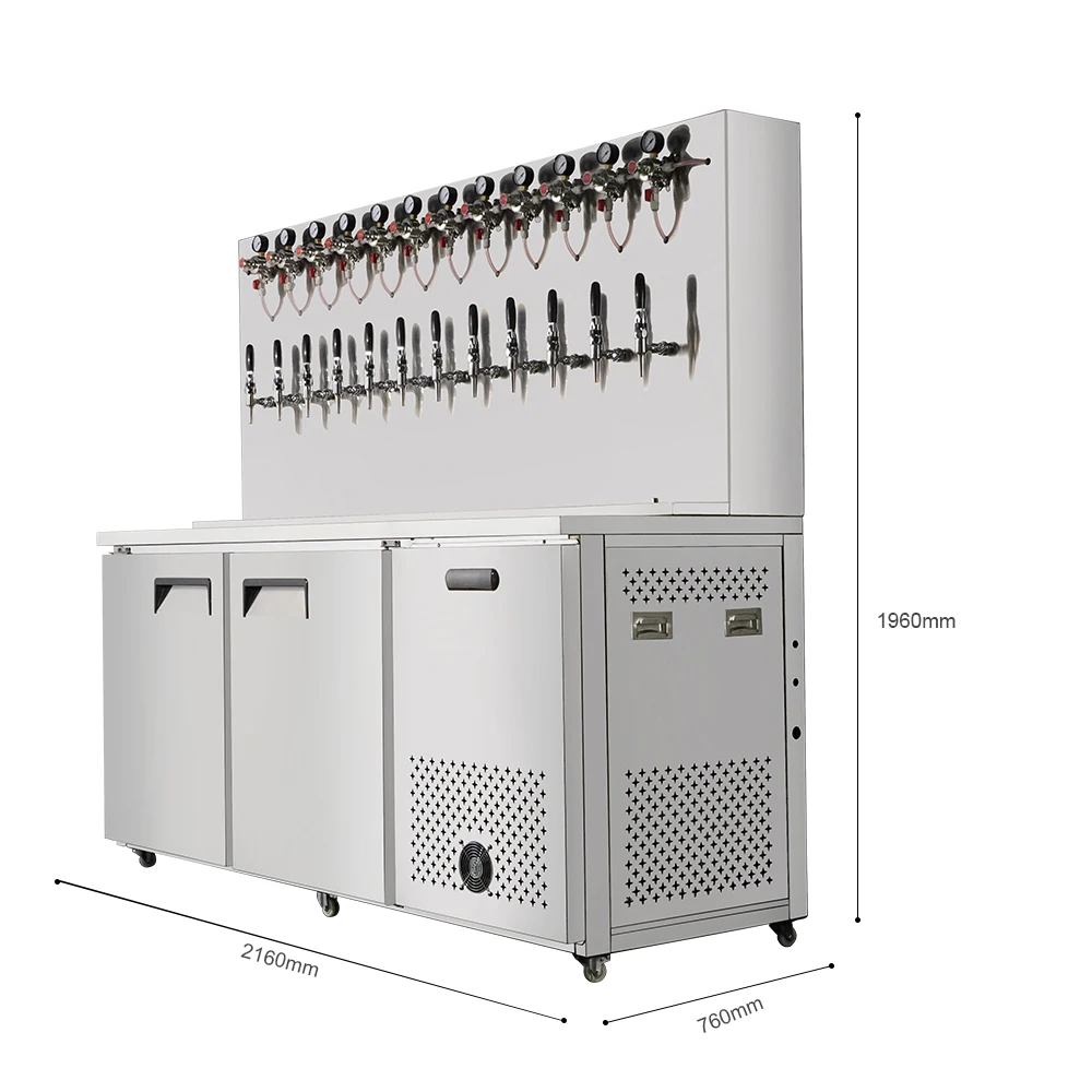 

Commercial Air Cooling Beer Refrigerator Beer Cooler Pub Equipment Beer Freezer Beer Keg Beer Equipment Beer Coolering Machine