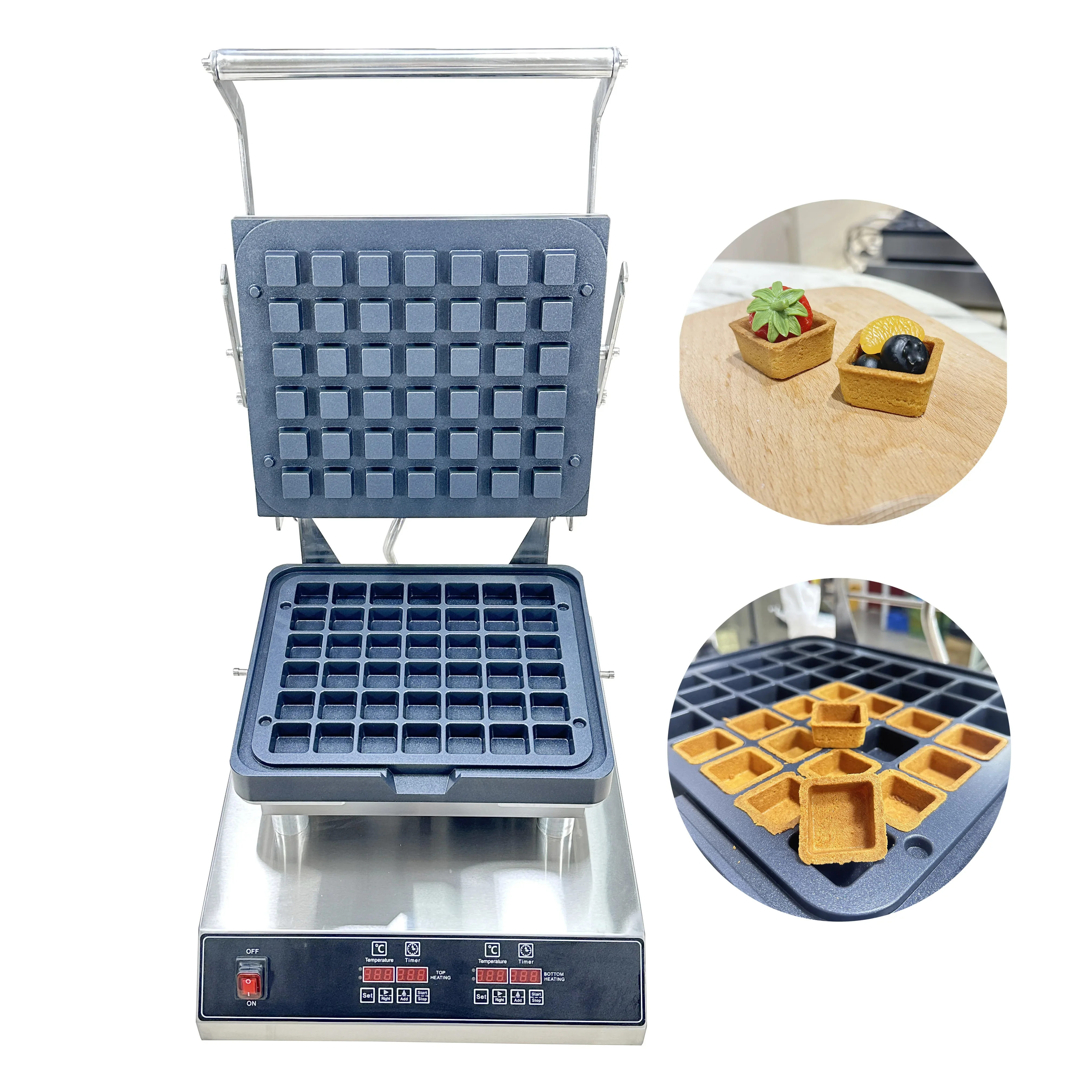 

Custom Mini Tart Baking Shell Machine Electric Egg Tart Pie Press Butter Sand Maker Stainless Steel Bakery Pancake Restaurant