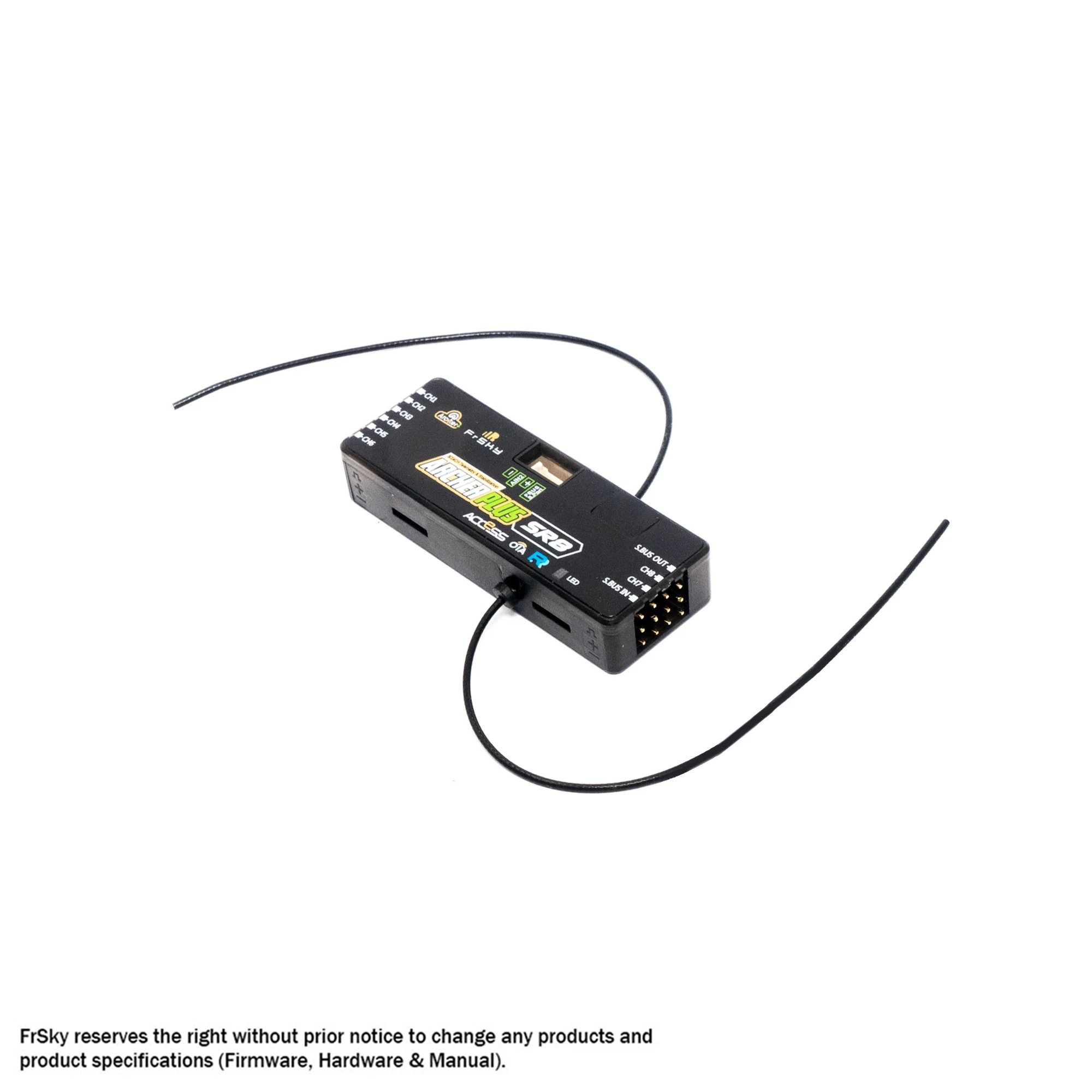 VoidFly Newest Frsky ARCHER PLUS SR8 8CH PWM 24SBUS Receiver Built-in 3-axis gyroscope For X18 X18S X20S XE X20 PRO HD Ttransmit