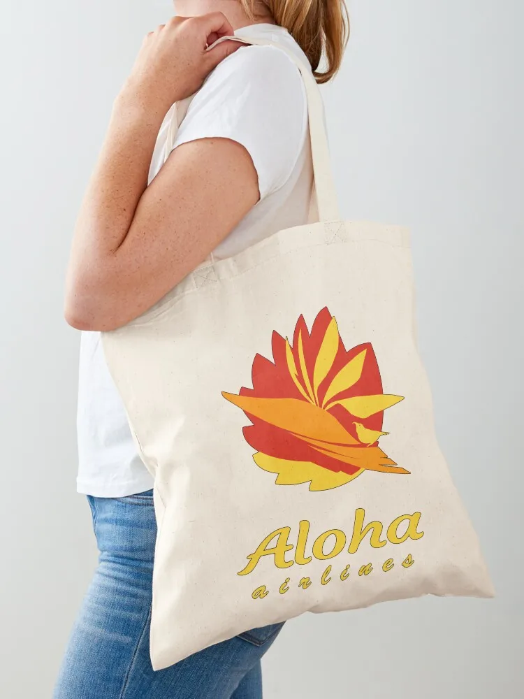 

Aloha airlines Tote Bag university shopper bag custom bags tote bag men canvas shopping