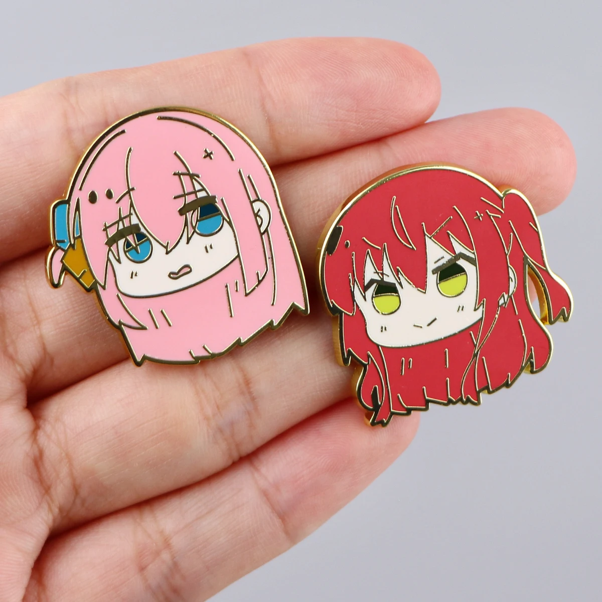 Anime Cute Girls Lapel Pin Cute Lapel Pins Men Women\'s Brooch Backpack Badges Brooches for Clothing Badges Jewelry Accessories