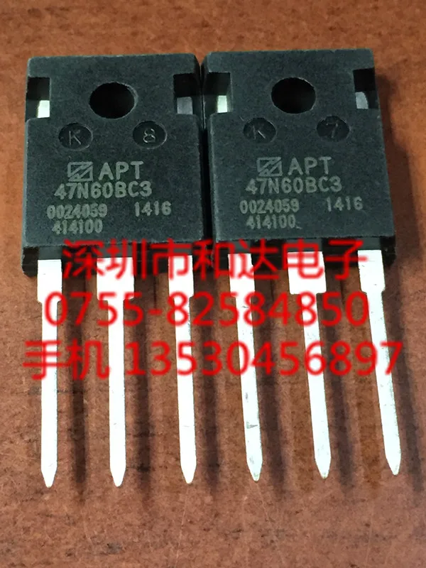 

(5 шт.) APT47N60BC3 47N60BC3 TO-247 600 В 47 А / V80100P 100 В 80 А / IRFPS40N50L IRFPS40N50LPBF 500 В / IRGP4085D GP4085D TO-247