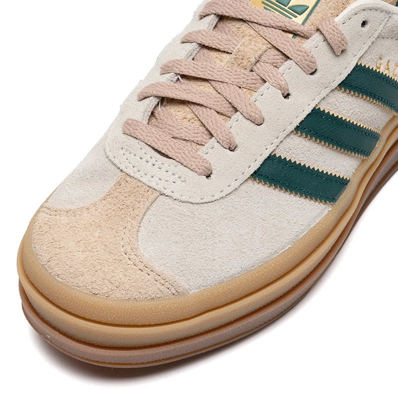 أديداس أوريجينالز غزال بولد المرأة T-الرأس أحذية سميكة سوليد منخفضة أعلى أحذية رياضية خفيفة الوزن ريترو حذاء كاجوال Id7056