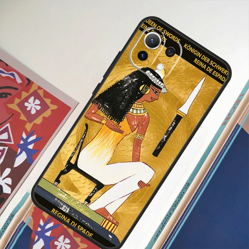 Egypt Mysterious Tarot For Xiaomi 11T 12T 13 Pro 12 11 Lite Phone Case For POCO F5 X5 Pro F4 X4 GT F3 M5 X3 Pro