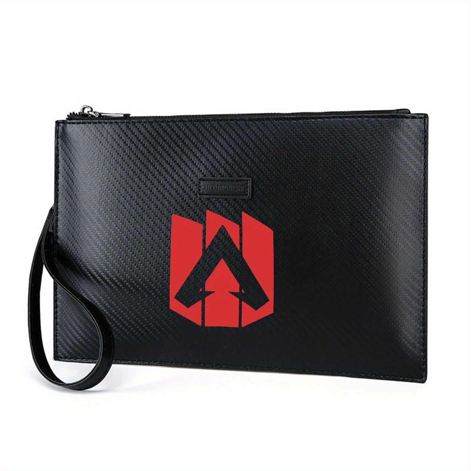 Apex Legends game symbol triangle logo Elegant Printed PU Men's Handbag Fashionable and Practical for Everyday Carry
