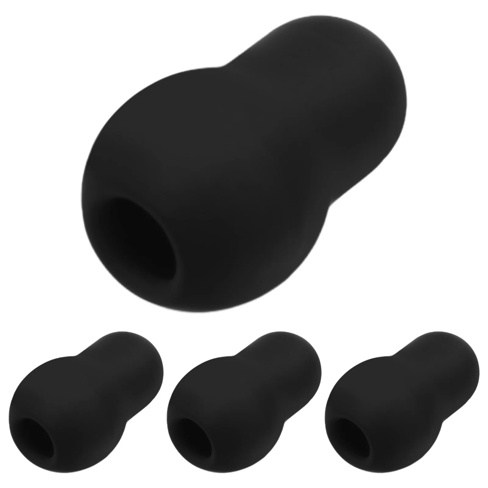 

4 шт., компоненты для ушей стескопа, мягкие уплотнительные силиконовые насадки, практичный дизайн, легкий, удобный для различных строскопов