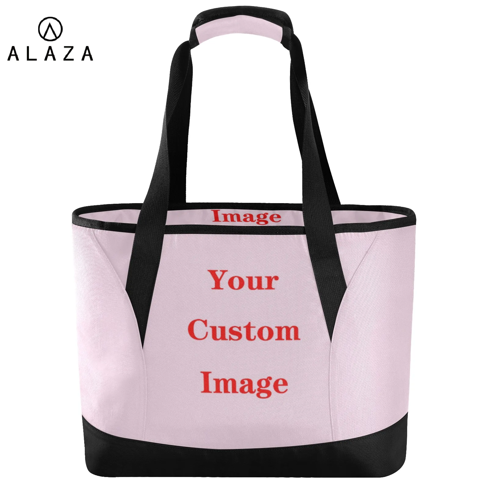 

Lunch Bag Large Capacity Insulation Cooler Bag Custom Image Travel Picnic Bag Waterproof Portable Food Storage Box Tote Lunch Ba