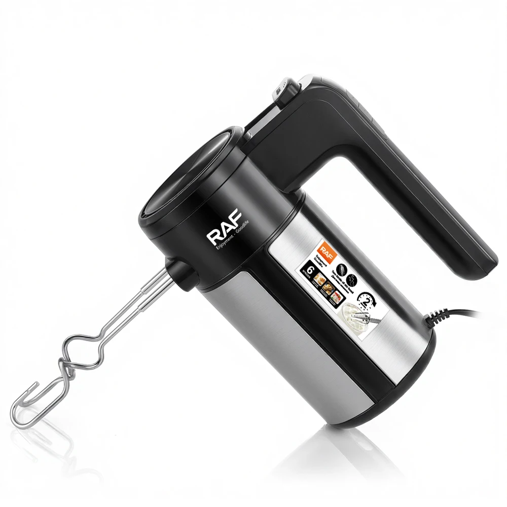 460W LED Display Egg Beater Hand Mixer With Six Speed Settings And Dual Rod Mixing System For Versatile Kitchen Tasks