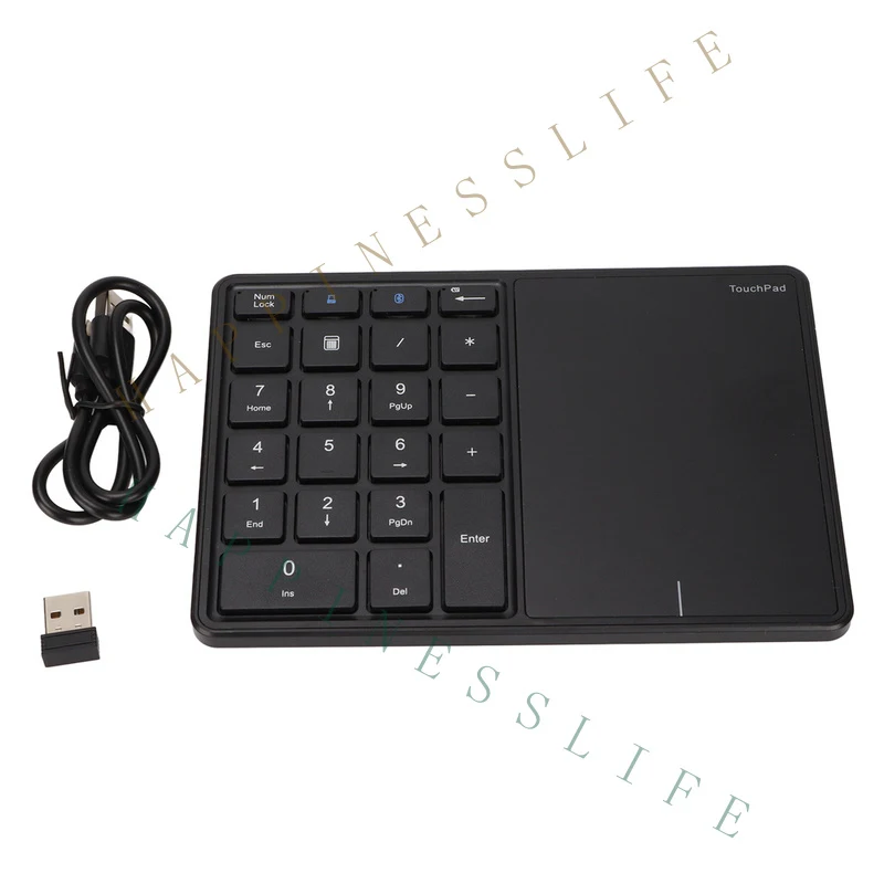 clavier-numerique-sans-fil-bt-2-en-1-zr-avec-pave-tactile-noir-pour-ordinateur