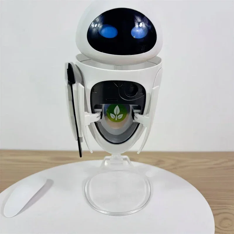 19cm WALL·E Transformujący się w Pudełko Robot Zabawka Może się Transformować w Pudełko Transformujący się WALL·E Eva Para Filmowe Gadżety