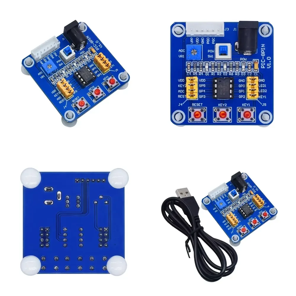 PIC12F675 PIC Learning Board Experimental Board PIC12F Programming Development Board