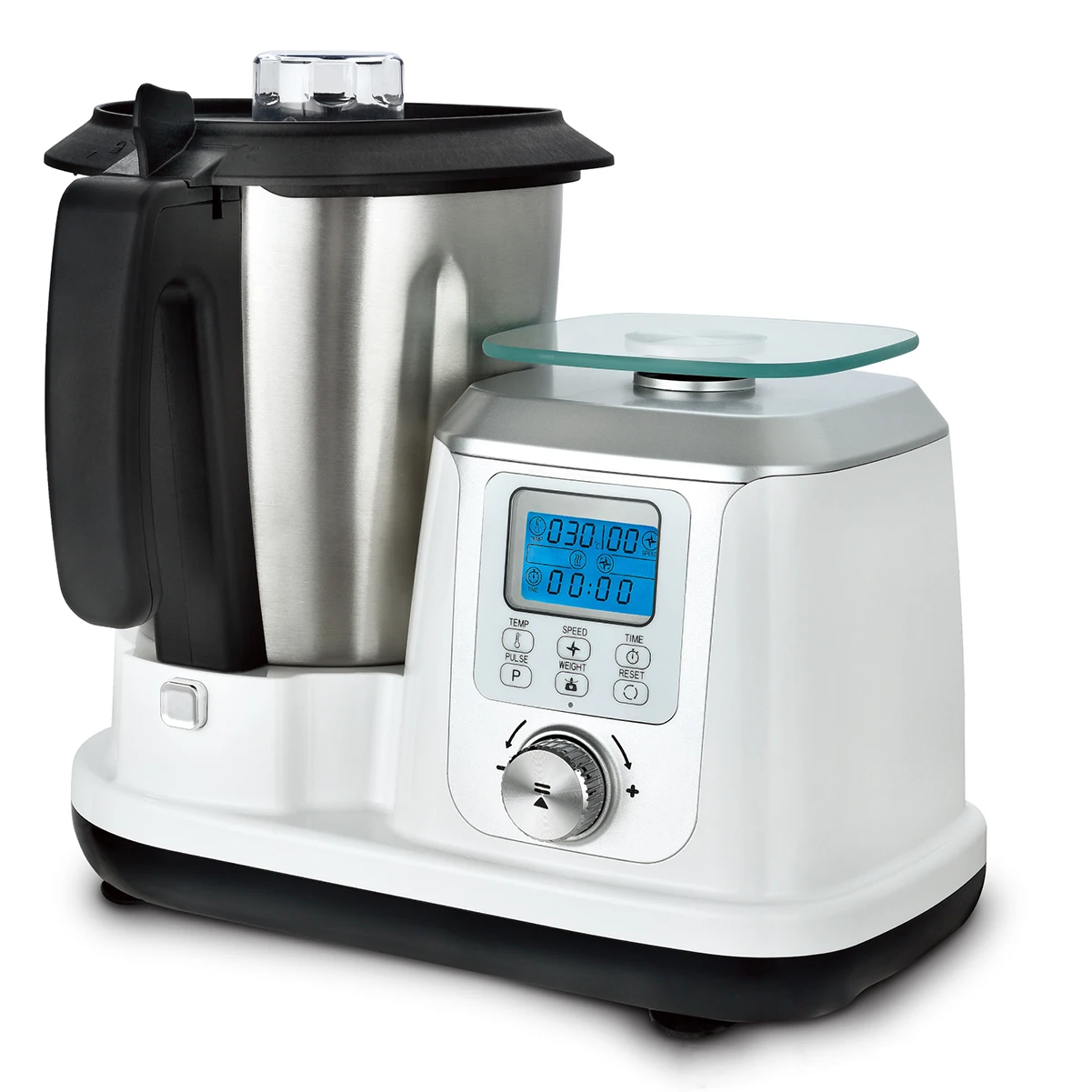 High Quality Home Thermo Cooker Robot Food Processor,  Multifunction Smart Kitchen Machine for Making Soup.