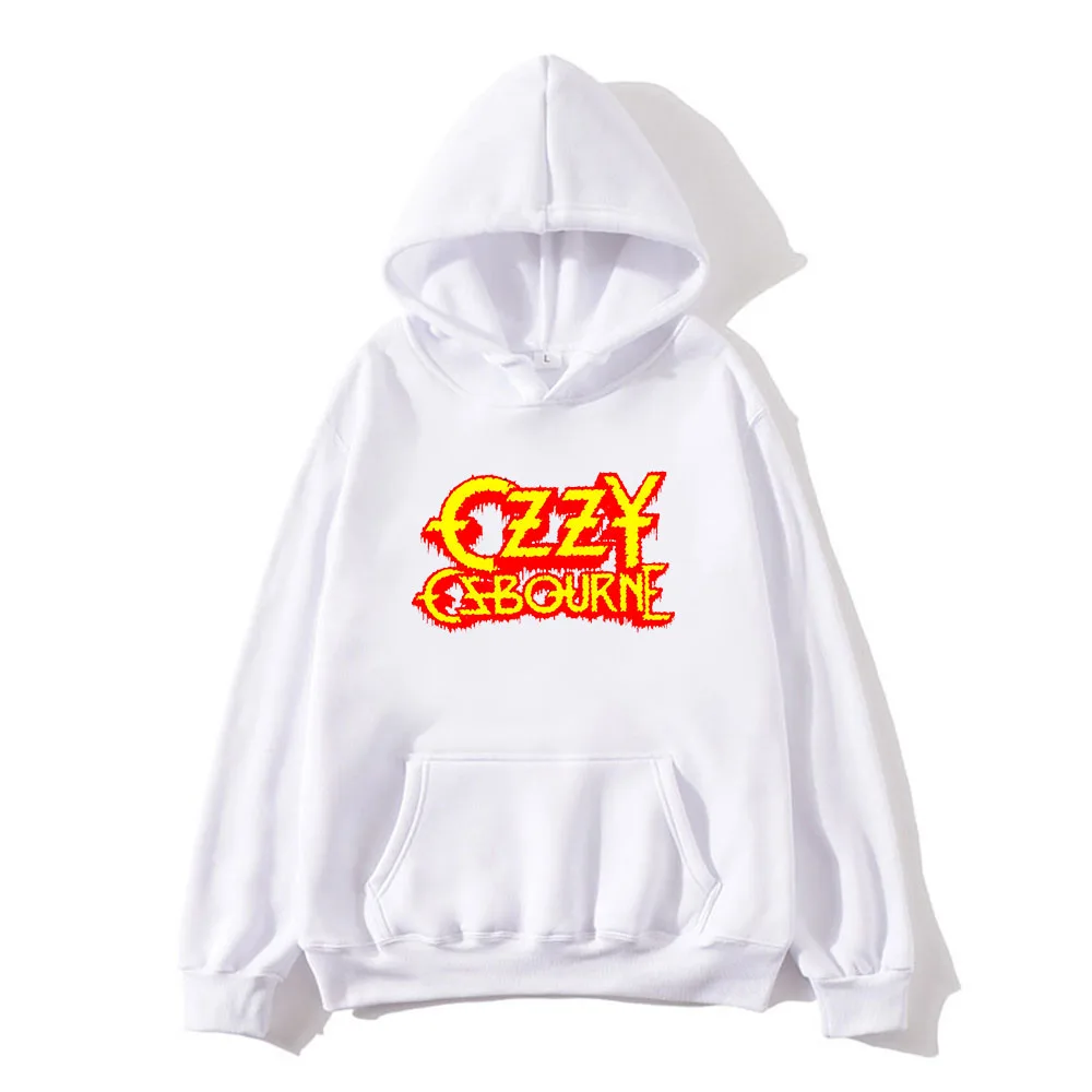 Ozzy Osbourne Hoodies Long Sleeve Fashion Casual Sweatshirt for Boys/girls Retro Cute Clothing Ropa Hombre Hooded Pullovers