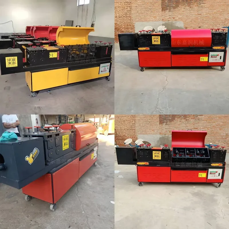 HCY HCY Eight-wheel painting, straightening, and rust integrated machine, scaffold steel pipe straightening and