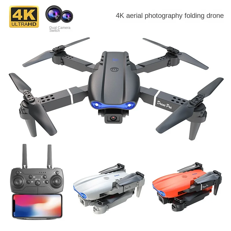 E99pro folding drone HD dual aerial photography fixed height four axis aircraft E88PRO remote control aircraft K3