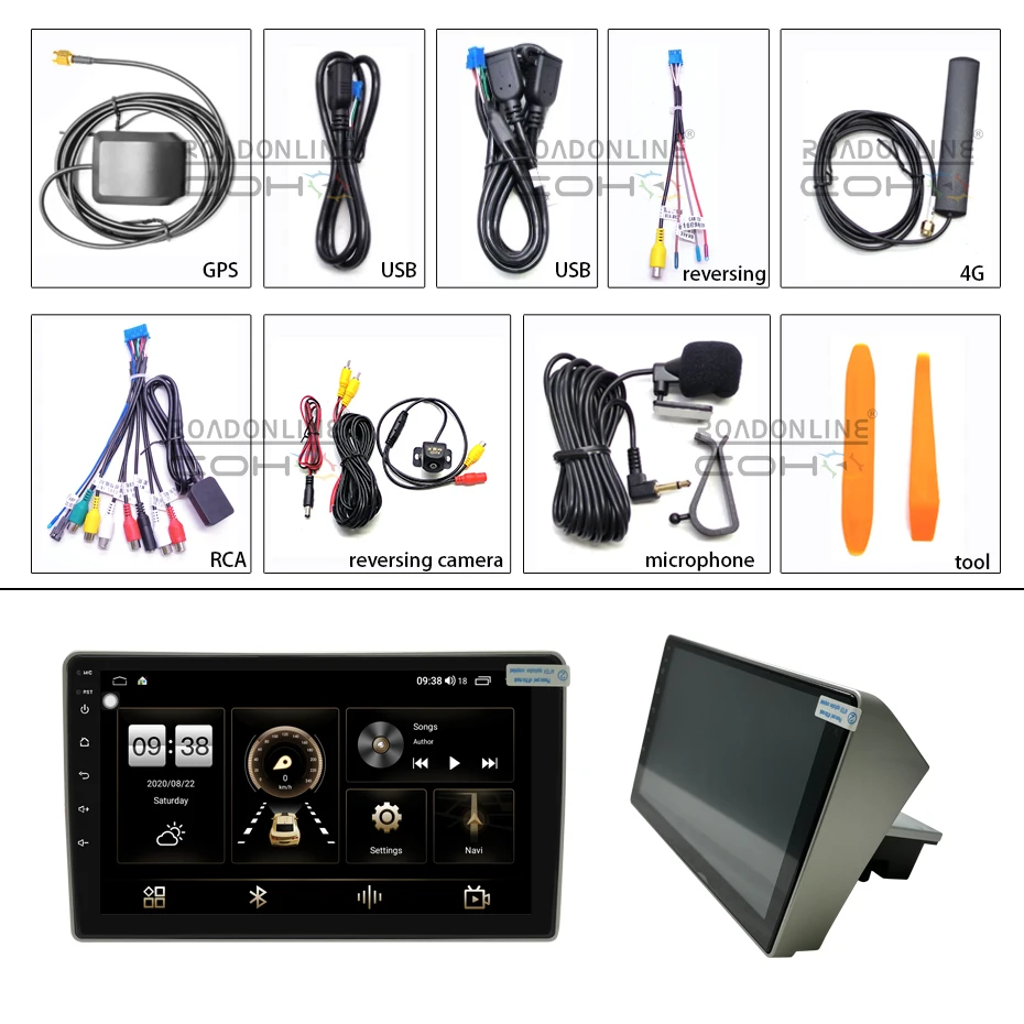 For Nissan Armada 2005-2015 Infinit QX56 2008-2010 Android 12 8 Core 8+256G 1280*720 Car Multimedia Player Stereo Receiver Radio