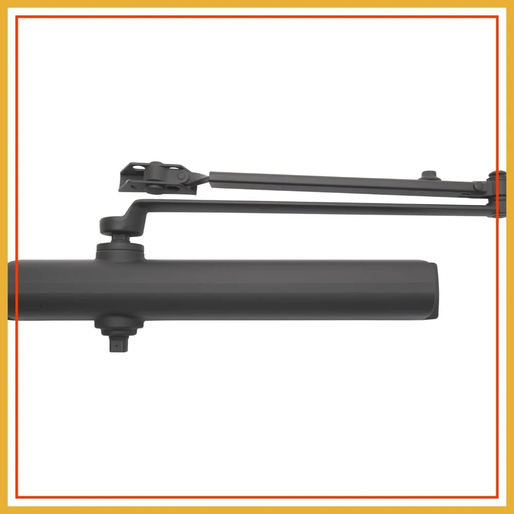 

Heavy Duty Commercial Door Closer with Mounting Plate, UL Listed, Bronze
