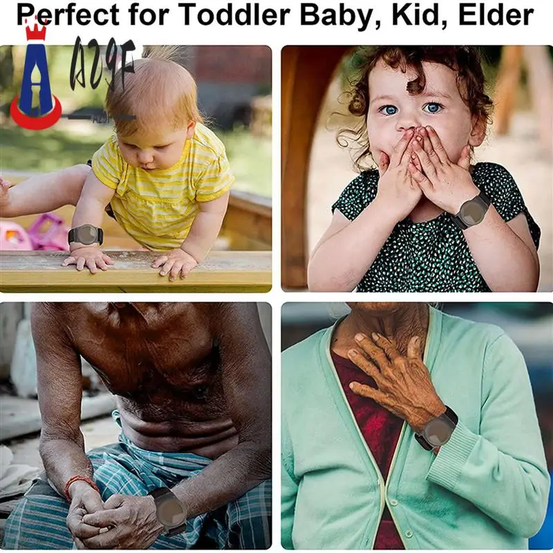 

A29F-5X Kid Wristband Compatible With Airtag, Protective Case For Air Tag GPS Tracker Holder With Nylon Bracelet G