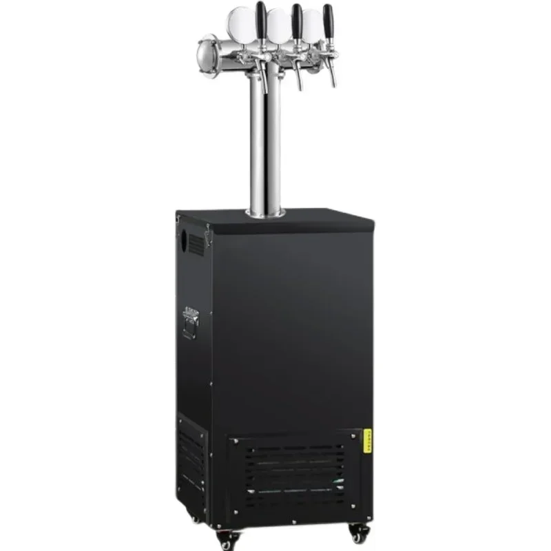 Máquina Vertical de cerveza refrigerada por agua, equipo de conservación comercial, refrigeración rápida, barril, 90L/h