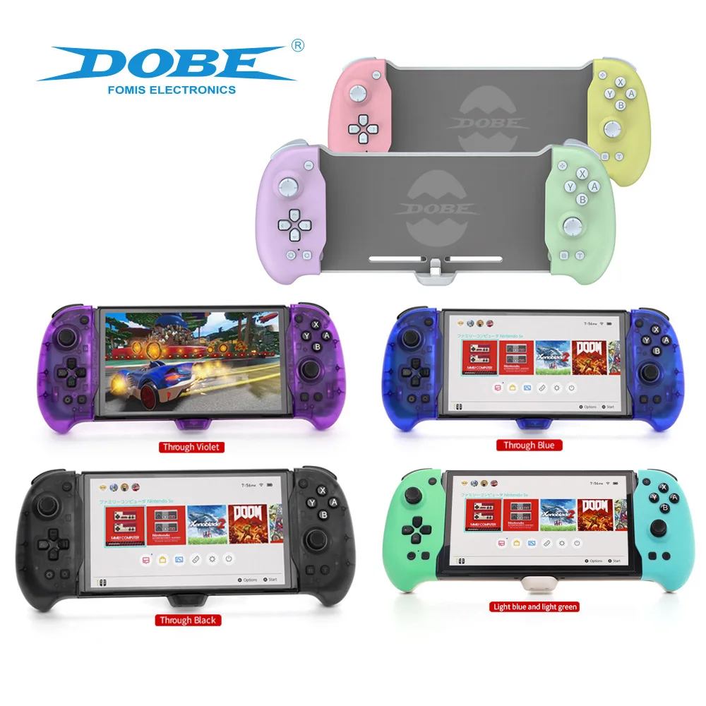

6colors TNS-1188 For Switch OLED Bluetooth Controller NS OLED Wireless Gamepad Joystick Plug-and-play vibration bracket gamepads