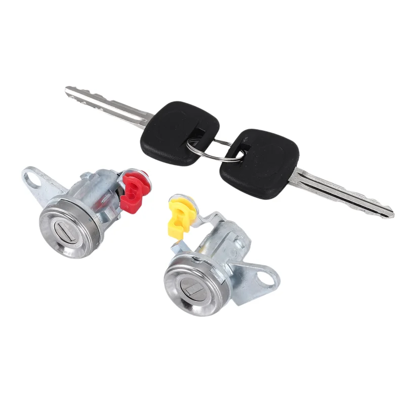 قفل باب السيارة مع مفتاح (L + R) لـ Corolla AE100 93-97 GEO PRIZM 69051-12340 69052-12360-ABQF #2