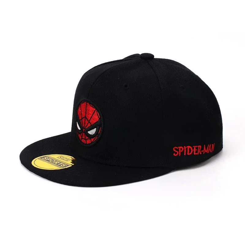 2023 Disney Spiderman Cartoon Baby Hat Kids Baseball Cap Boy Girl Marvel Caps Snapback Hip Hop Child Toddler Cap Adjustable 2-8Y