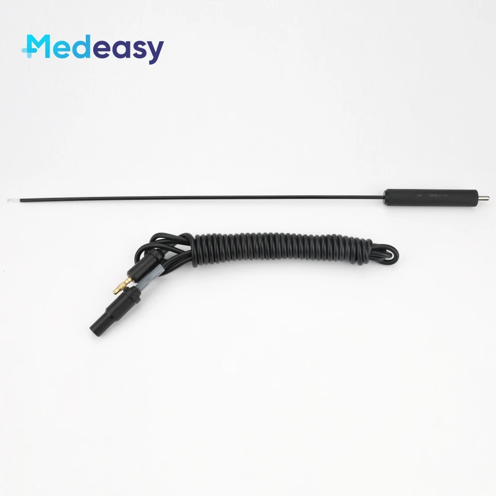 3mm Laparoscopic Surgery Electrodes with Cable: Electric L Hook, Spatula, Ballpoint, Knife, Needle