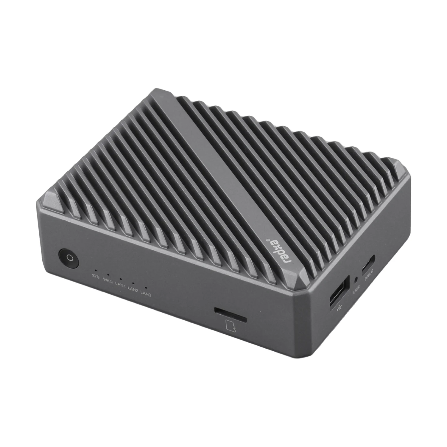 كمبيوتر لوحي واحد Radxa E24C - Rockchip RK3528A رباعي النواة A53 4x GbE USB-C Power LPDDR4/SD يدعم