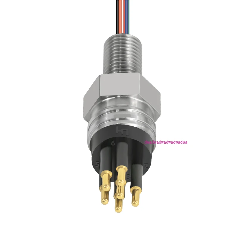 

MCIL6F/MCBH6MSS 6 Pins Male Female Marine Waterproof Bulkhead Terminal Connection for Submarine Application