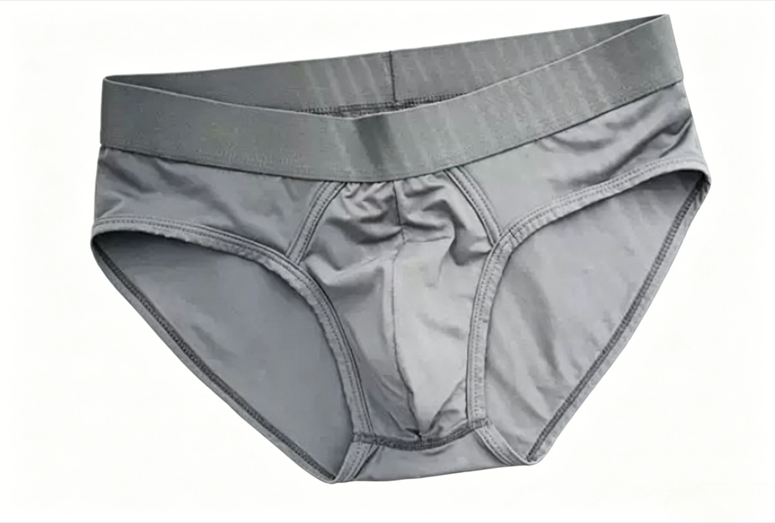 

Summer Thin Ice Silk Men's Seamless Briefs Quick Dry Breathable Elastic Solid Sexy Triangle Underpants
