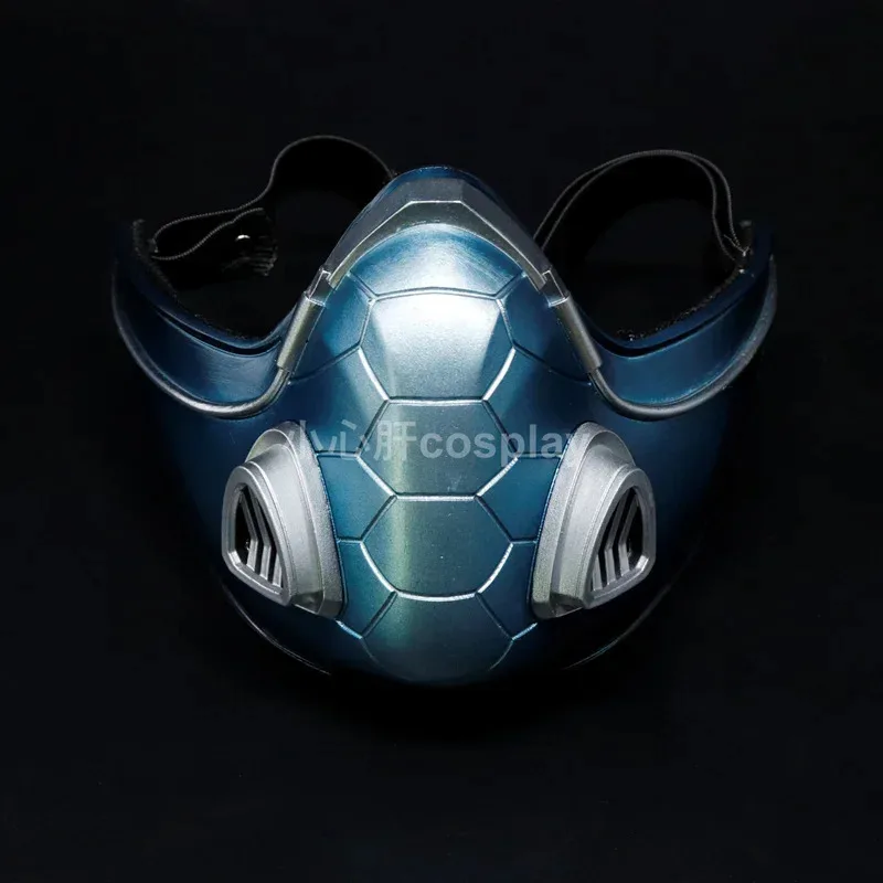 2 cores jogo valorant cosplay festa rosto máscara de resina viper halloween mulher cos adereços acessórios x;3, v'6.f;9,