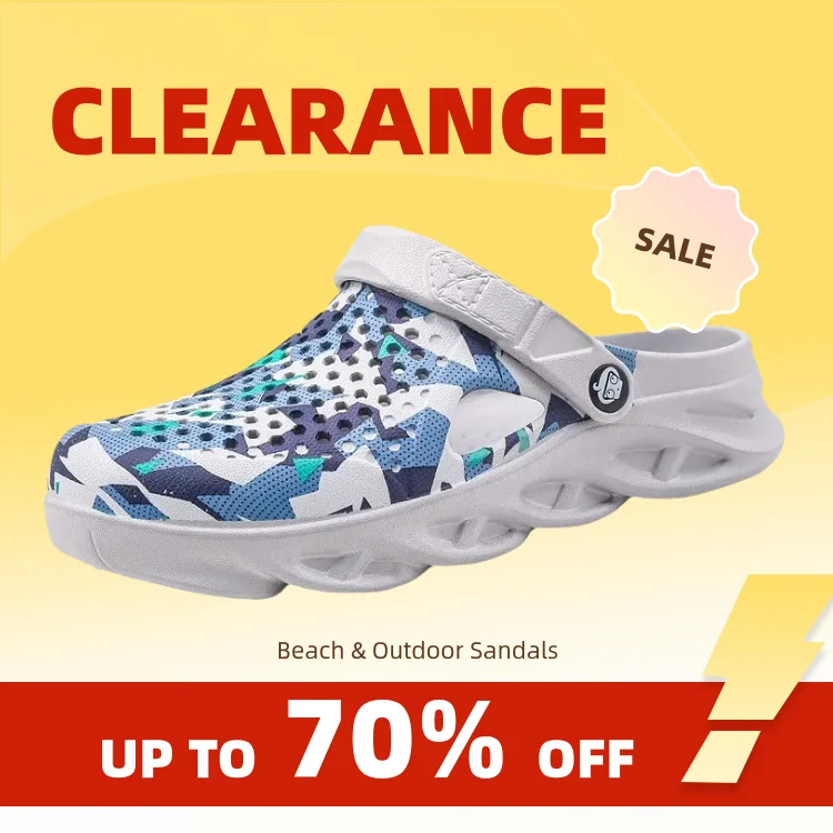 

Clearance_Унисекс, летние тапочки, мужские сабо, женские пляжные сандалии на платформе, уличные повседневные нескользящие секретные ситуации