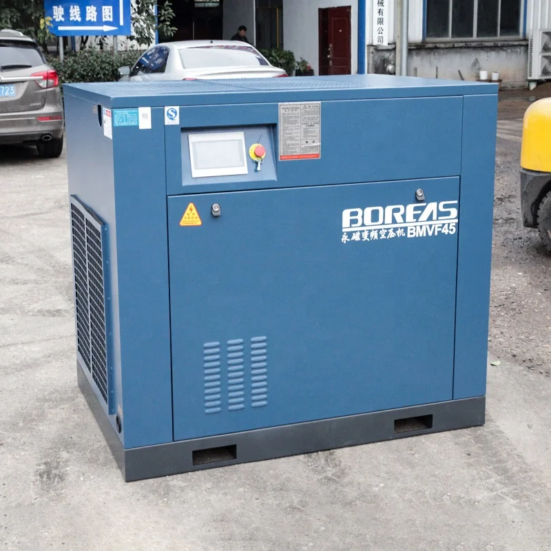 Kompresor Sekrup Kompresor Udara Magnet Permanen 45kw BMVF45